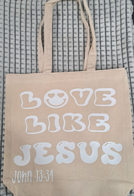 Love Like Jesus Tote Bag