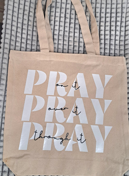 Pray Tote Bag